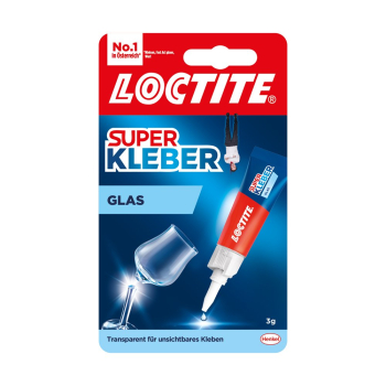Klijai stiklui LOCTITE Super Kleber Glass 3g