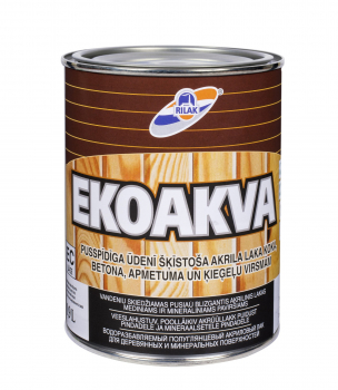 Lakas akrilinis Rilak EKOAKVA M, 0.9 l