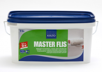 Klijai Kiilto MASTER FLIS, flizeliniams tapetams kllijuoti, 5ltr