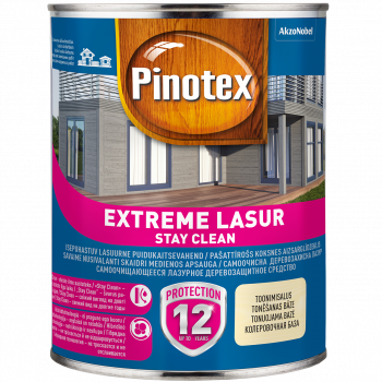 Impregnantas medienai Pinotex Extreme Lasur, baltos sp., 1 l