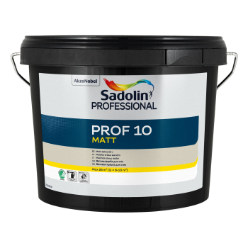 DažaiSadolin Professional PROF 10, BW (balti), 2.5 l