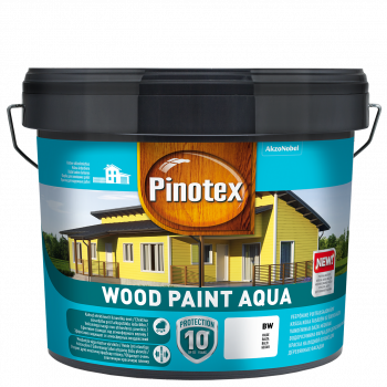 Dažai Pinotex Wood Paint Aqua, žalia sp., 9 l