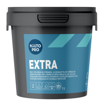 Klijai PVC ir vinil dangoms Kiilto EXTRA 1ltr/1.1kg