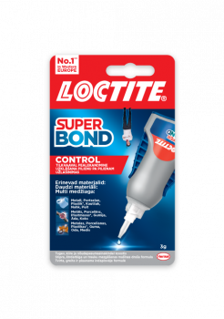 Klijai universalūs Loctite Super Attack/Bond Control, 3g